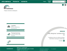 Tablet Screenshot of margunas.lt